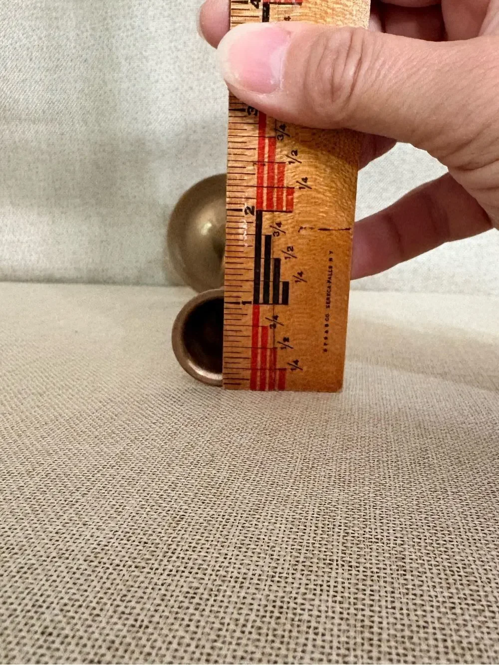 Vintage Brass Candlestick Holder Single Taper Candle Mid Century Decor